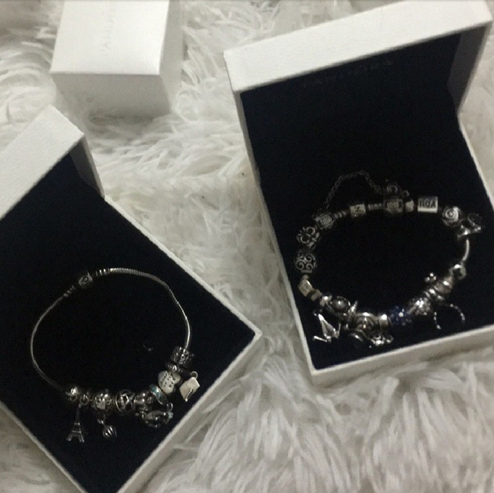 Only the cross and "you're so loved" charms